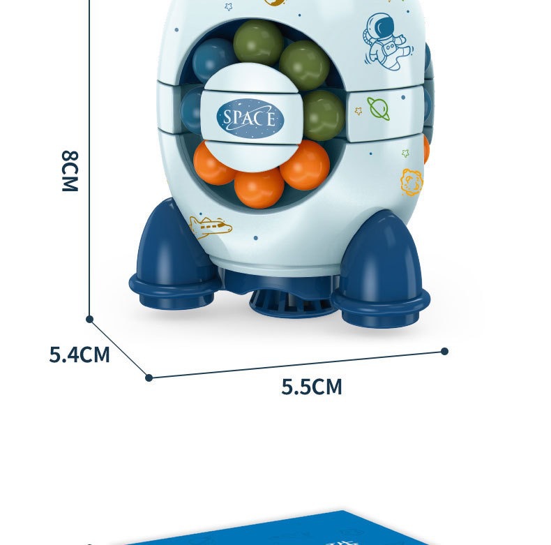 Cross-Border Hot Selling Rocket Intelligence Magic Beads Magic Bean Finger Tip Gyro Rotating Ball Cube Puzzle Pressure Relief Toy Cross-Border Hot Selling Rocket Intelligence Magic Beads Magic Bean Finger Tip Gyro Rotating Ball Cube Puzzle Pressure Relief Toy