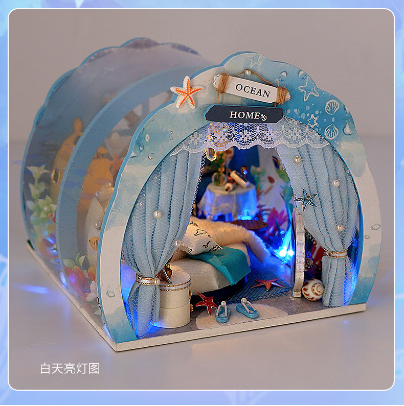 Tianyu DIY Cottage Hand-Assembled Cottage Cute House Model Toy Creative Chinese Valentine's Day Birthday Gift for Women Tianyu DIY Cottage Hand-Assembled Cottage Cute House Model Toy Creative Chinese Valentine's Day Birthday Gift for Women