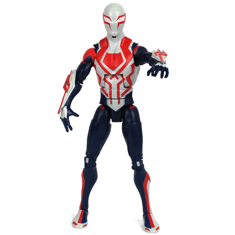 Zhongdong Chaofan Spider-Man Spider Man Model Toy Doll 7-Inch Super Cute Cartoon Hand-Made Bracket Version Boxed