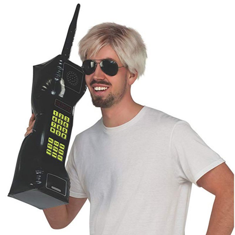 Amazon Wholesale Inflatable Cellular Phone Inflatable Mobile Phone Children&#039;s Simulation Telephone Radio Microphone Model Toy