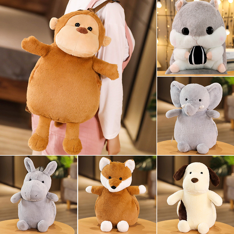 Charging Hot Water Bag National Standard Safe and Explosion Protective Hand Warmer Water Injection Plush Electric Warming Cartoon Hamster Plush Toy