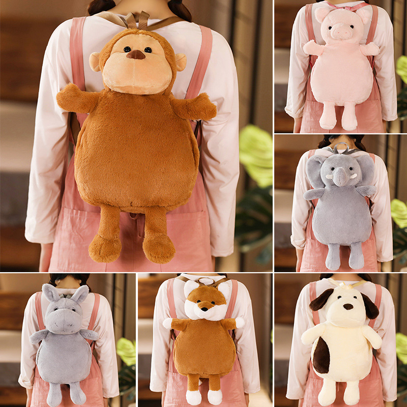 Charging Hot Water Bag National Standard Safe and Explosion Protective Hand Warmer Water Injection Plush Electric Warming Cartoon Hamster Plush Toy