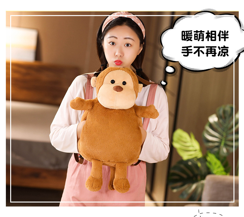 Charging Hot Water Bag National Standard Safe and Explosion Protective Hand Warmer Water Injection Plush Electric Warming Cartoon Hamster Plush Toy Charging Hot Water Bag National Standard Safe and Explosion Protective Hand Warmer Water Injection Plush Electric Warming Cartoon Hamster Plush Toy