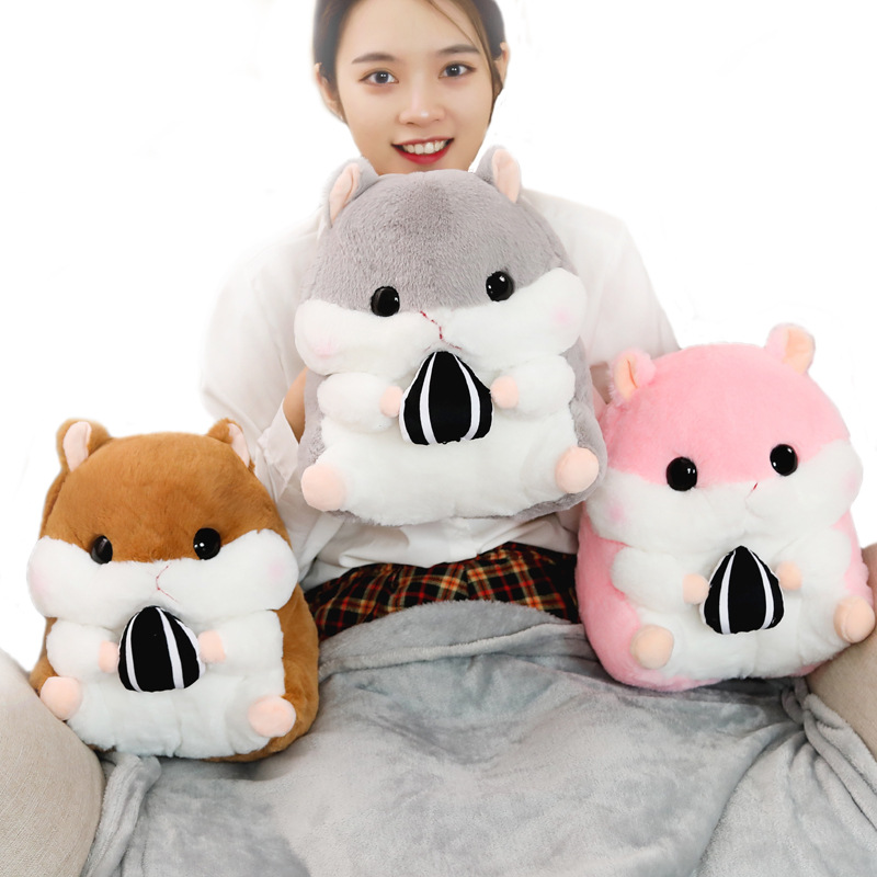 Charging Hot Water Bag National Standard Safe and Explosion Protective Hand Warmer Water Injection Plush Electric Warming Cartoon Hamster Plush Toy Charging Hot Water Bag National Standard Safe and Explosion Protective Hand Warmer Water Injection Plush Electric Warming Cartoon Hamster Plush Toy