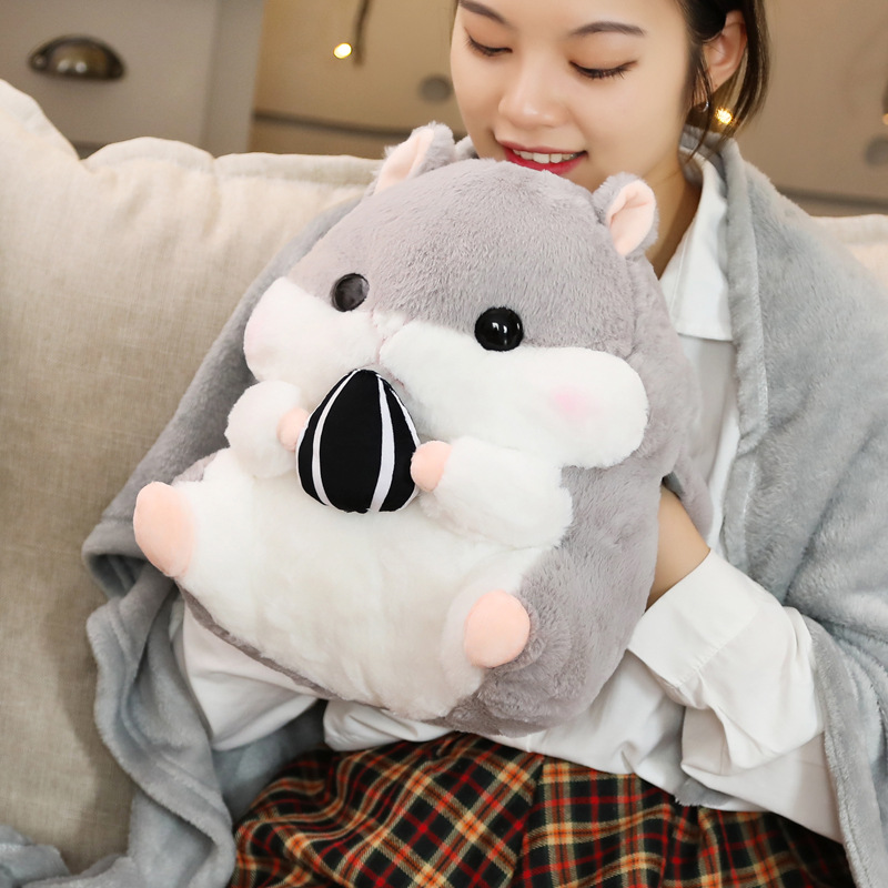 Charging Hot Water Bag National Standard Safe and Explosion Protective Hand Warmer Water Injection Plush Electric Warming Cartoon Hamster Plush Toy Charging Hot Water Bag National Standard Safe and Explosion Protective Hand Warmer Water Injection Plush Electric Warming Cartoon Hamster Plush Toy