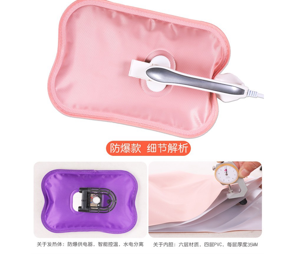 Charging Hot Water Bag National Standard Safe and Explosion Protective Hand Warmer Water Injection Plush Electric Warming Cartoon Hamster Plush Toy Charging Hot Water Bag National Standard Safe and Explosion Protective Hand Warmer Water Injection Plush Electric Warming Cartoon Hamster Plush Toy