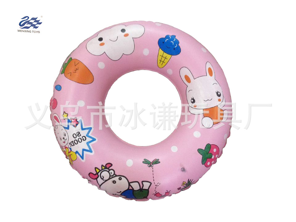 Toys children&#039;s inflatable toys 50cm heavy swimming laps lumbar circle arm circle factory outlet