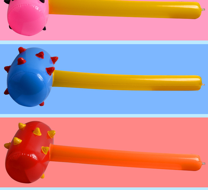 Inflatable Stick Hammer Toy PVC Color Wolf Tooth Hammer Inflatable Hammer Party Props Wholesale Inflatable Toys Inflatable Stick Hammer Toy PVC Color Wolf Tooth Hammer Inflatable Hammer Party Props Wholesale Inflatable Toys
