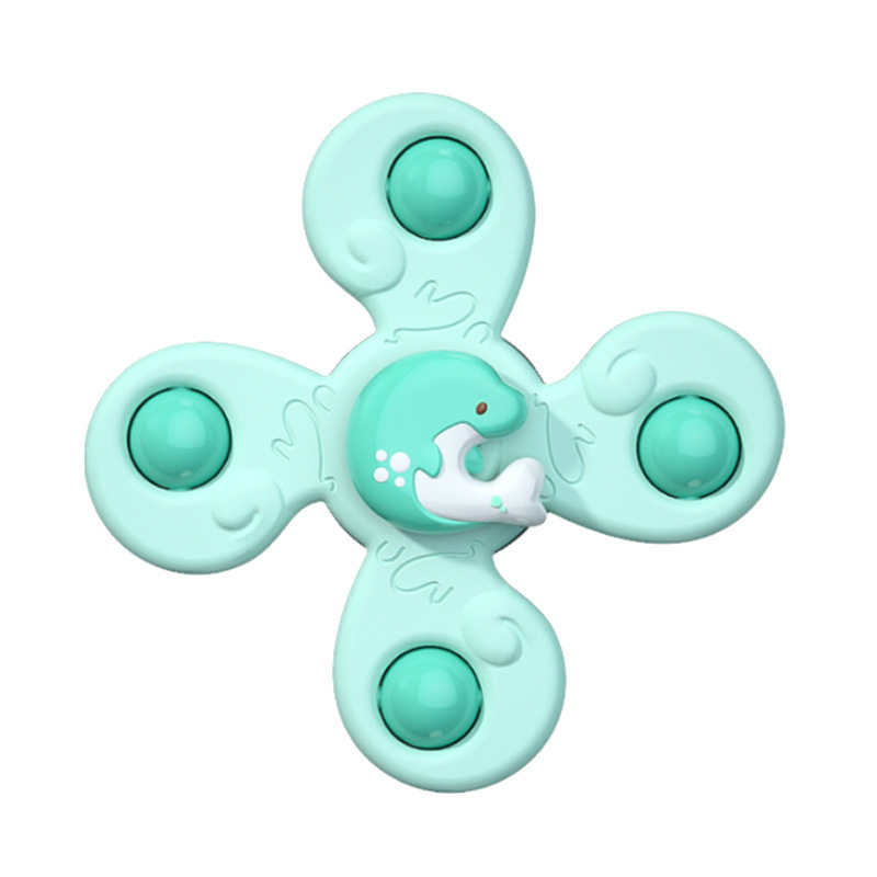 Cross-Border New Arrival Children&#039;s Sucking Disc Rotary Table Fingertip Gyro Desktop Finger 1-3 Years Old Toy Decompression Foreign Trade Hot Sale