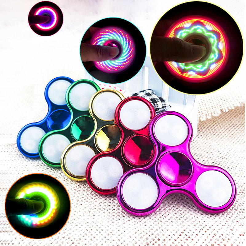 Fingertip Gyro Decompression Track Gyro Dynamic Finger Pressure Reduction Toy Crystal LightEmitting Gyro with Music Fingertip Gyro Decompression Track Gyro Dynamic Finger Pressure Reduction Toy Crystal LightEmitting Gyro with Music