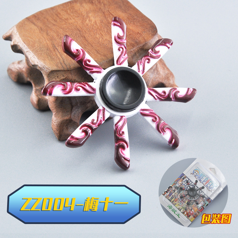 Assassin&#039;s Peripheral Fingertip Gyro Wu Liuqi Magic Knife Thousand Blade Children&#039;s Alloy Toys King Hand Spinner