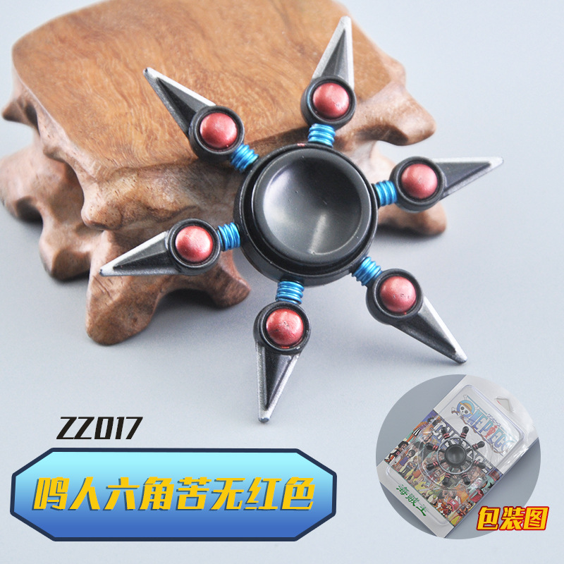 Assassin's Peripheral Fingertip Gyro Wu Liuqi Magic Knife Thousand Blade Children's Alloy Toys King Hand Spinner Assassin's Peripheral Fingertip Gyro Wu Liuqi Magic Knife Thousand Blade Children's Alloy Toys King Hand Spinner