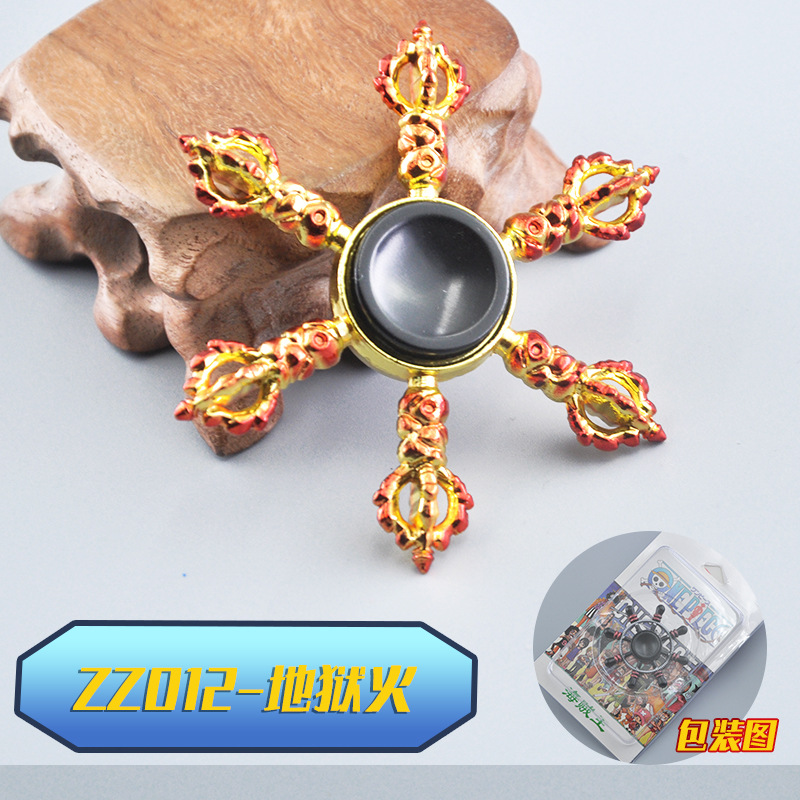 Assassin's Peripheral Fingertip Gyro Wu Liuqi Magic Knife Thousand Blade Children's Alloy Toys King Hand Spinner Assassin's Peripheral Fingertip Gyro Wu Liuqi Magic Knife Thousand Blade Children's Alloy Toys King Hand Spinner