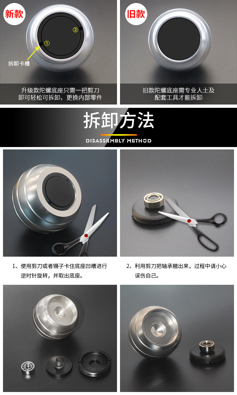 Factory in Stock Direct Selling Fingertip Gyro Mezmoglobe Spherical Toy Desktop Ball Gyro Spot Factory in Stock Direct Selling Fingertip Gyro Mezmoglobe Spherical Toy Desktop Ball Gyro Spot