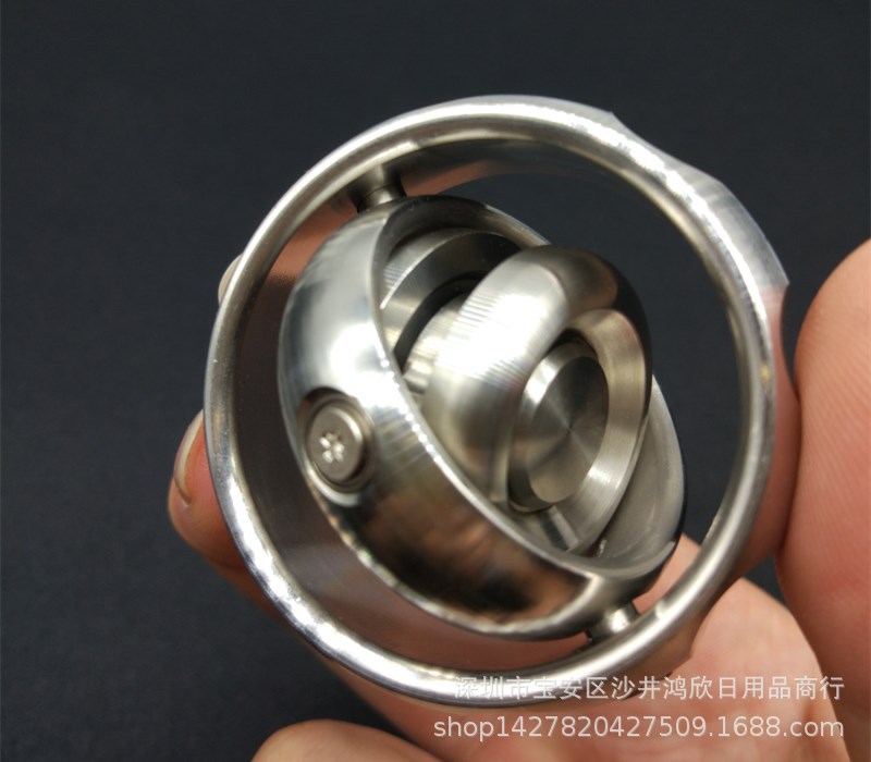 Mechforce EDC Metal Gyroscope Fingertip Gyro Pressure Reduction Toy Rotating Balance Black Technology Mechforce EDC Metal Gyroscope Fingertip Gyro Pressure Reduction Toy Rotating Balance Black Technology