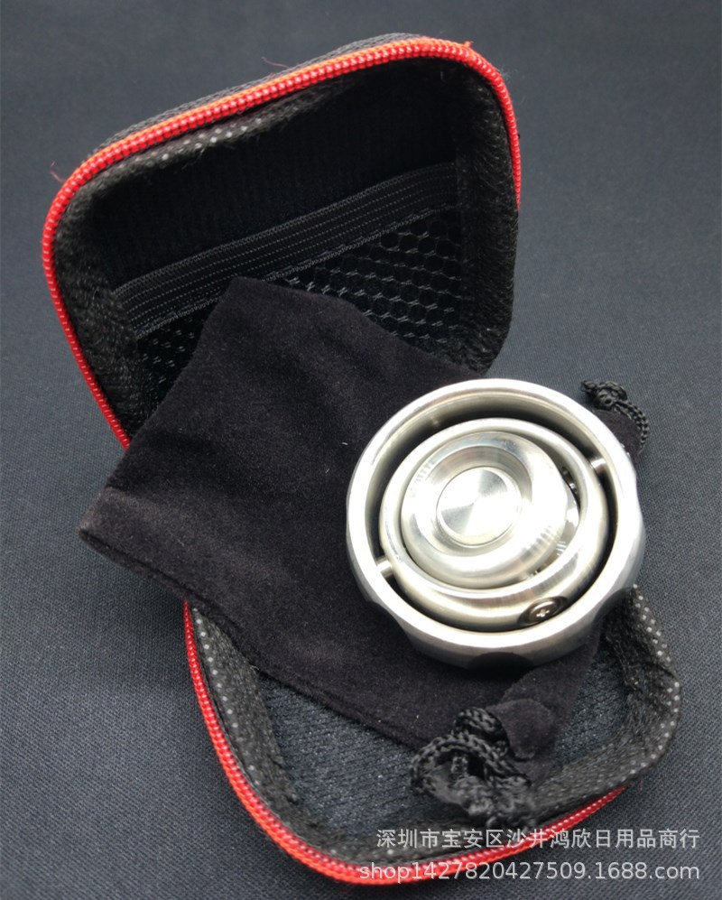 Mechforce EDC Metal Gyroscope Fingertip Gyro Pressure Reduction Toy Rotating Balance Black Technology Mechforce EDC Metal Gyroscope Fingertip Gyro Pressure Reduction Toy Rotating Balance Black Technology