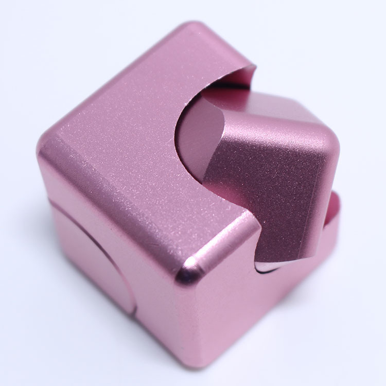New Colorful Hand Spinner Creative Aluminum Alloy Rubik&#039;s Cube Fingertip Gyro Fingertip Pressure Reduction Toy Gift