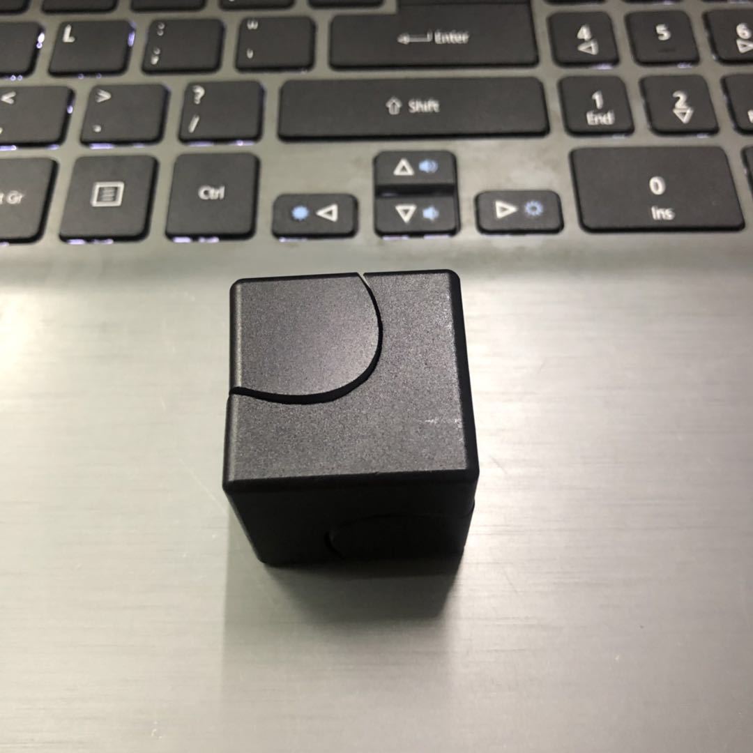 New Colorful Hand Spinner Creative Aluminum Alloy Rubik's Cube Fingertip Gyro Fingertip Pressure Reduction Toy Gift
