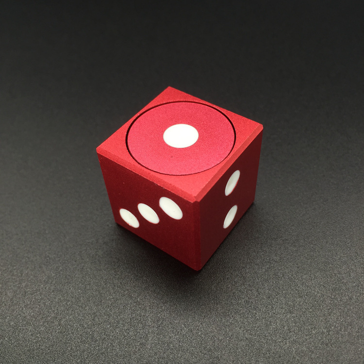 New Colorful Hand Spinner Creative Aluminum Alloy Rubik's Cube Fingertip Gyro Fingertip Pressure Reduction Toy Gift