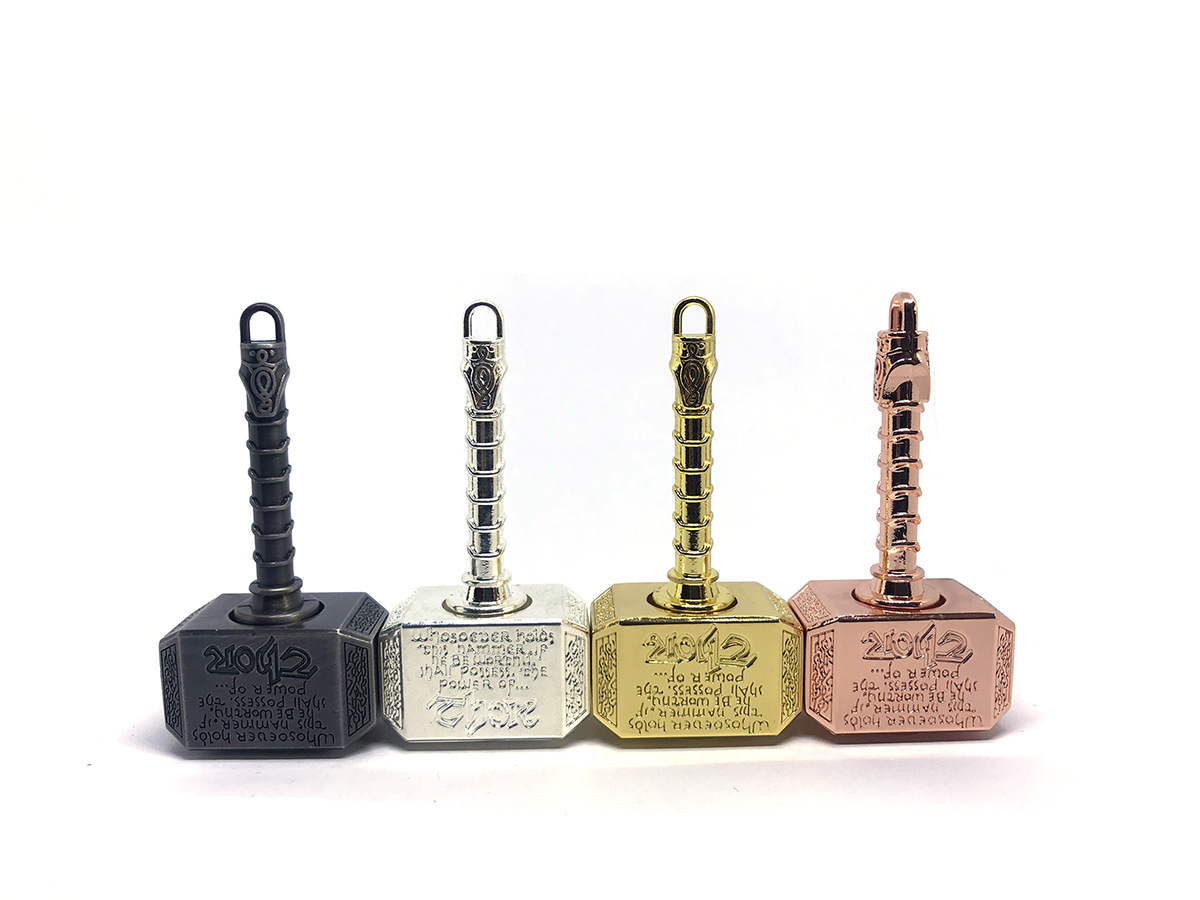 Thor Hammer Upgraded Version Fingertip Gyro Avengers League Hand Spinner Alloy Weapon Adult Stress Relief Toys Thor Hammer Upgraded Version Fingertip Gyro Avengers League Hand Spinner Alloy Weapon Adult Stress Relief Toys