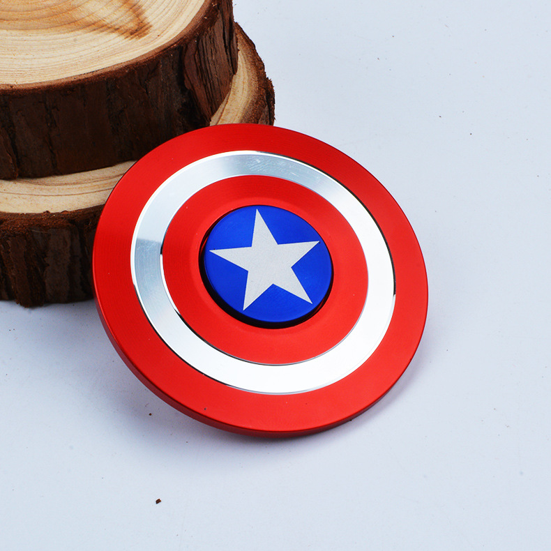 The new captain America's fingertip gyro metal decompressor refers to a spiral of cool creative toy gyro wholesale. The new captain America's fingertip gyro metal decompressor refers to a spiral of cool creative toy gyro wholesale.