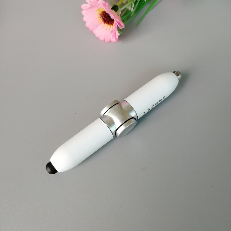 Factory Direct Sales Creative Style Toy Turn Luminous LED Light Decompression Ballpoint Pen Rotating Fingertip Gyro Pen Customization Factory Direct Sales Creative Style Toy Turn Luminous LED Light Decompression Ballpoint Pen Rotating Fingertip Gyro Pen Customization