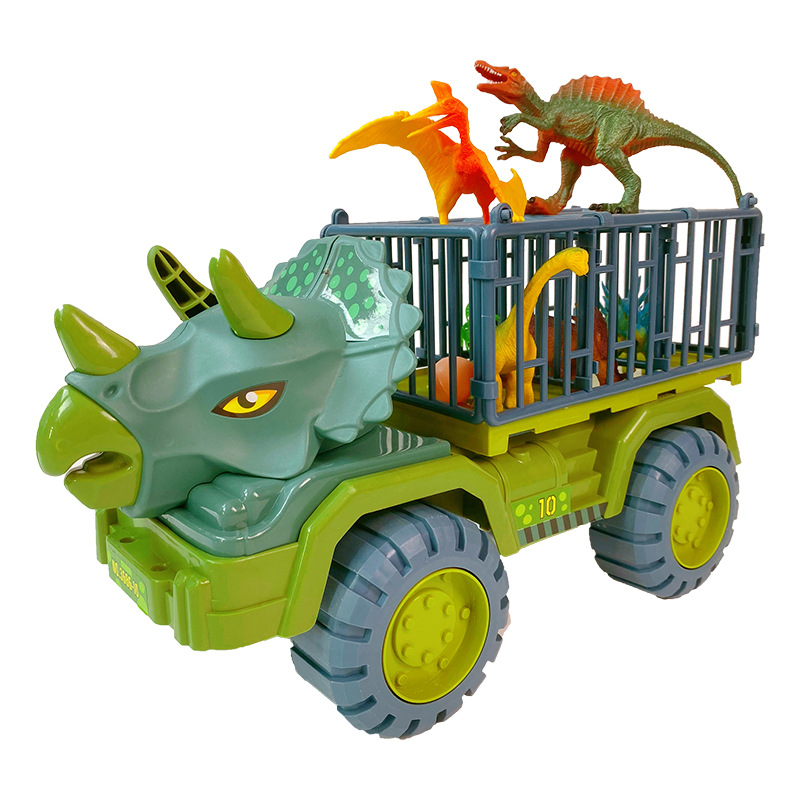 Dinosaur Big Size Truck Engineering Vehicle Excavator Children&#039;s Car Toy Tyrannosaurus Stall Engineering car