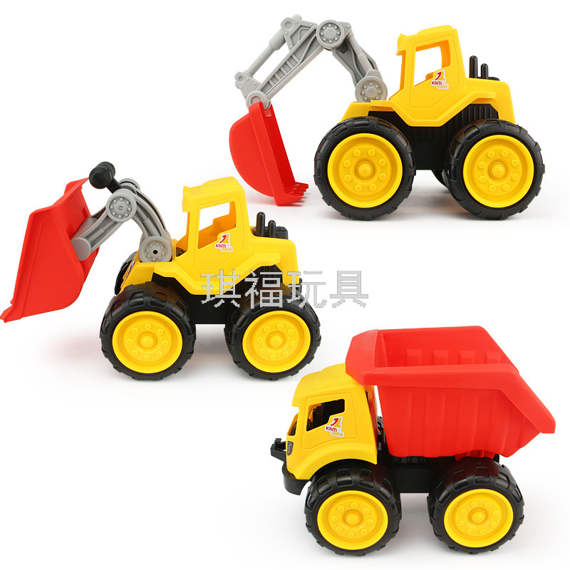 Engineering Vehicle for Children Toy Set Large Size Beach Toy Car Baby Car Toy Boy Excavator Excavator