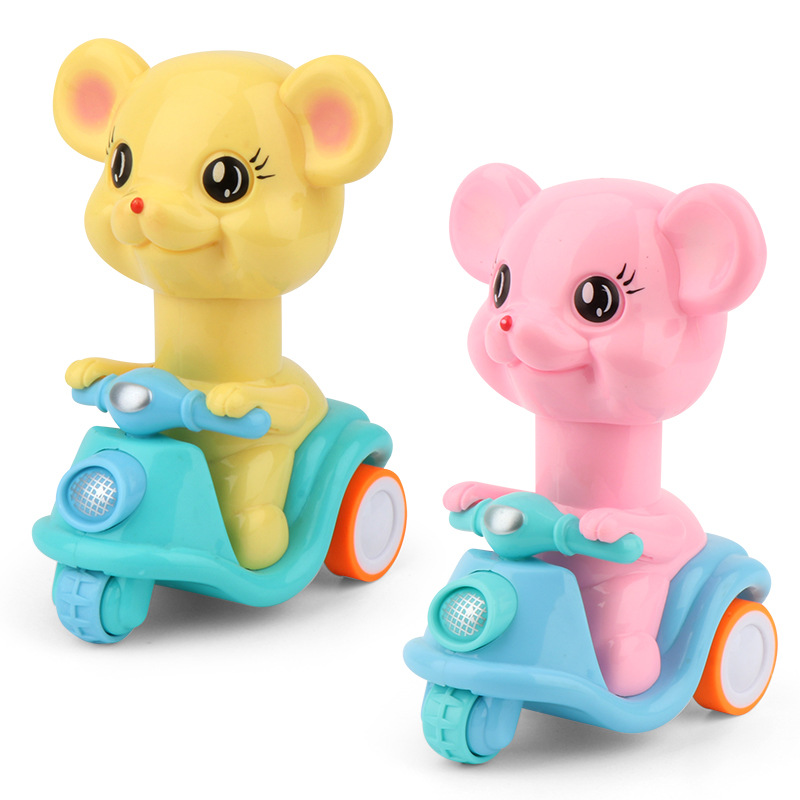 Internet Celebrity Children&#039;s Inertia Engineering Car Toys Cartoon Train Beating Doll Inertial Engineering car