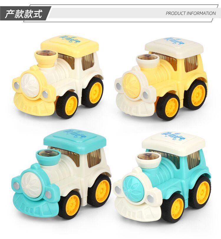 Internet Celebrity Children's Inertia Engineering Car Toys Cartoon Train Beating Doll Inertial Engineering car