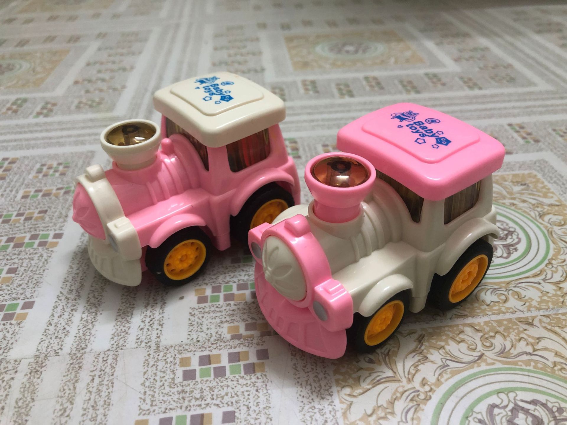 Internet Celebrity Children's Inertia Engineering Car Toys Cartoon Train Beating Doll Inertial Engineering car