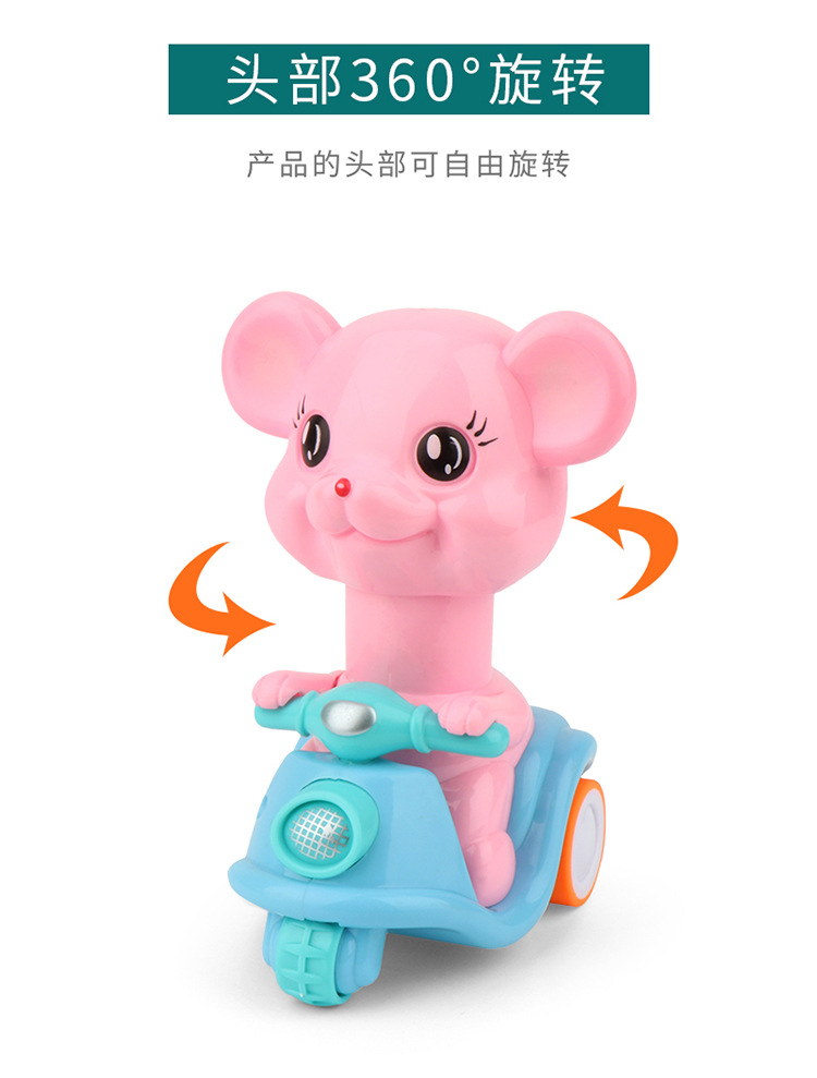 Internet Celebrity Children's Inertia Engineering Car Toys Cartoon Train Beating Doll Inertial Engineering car
