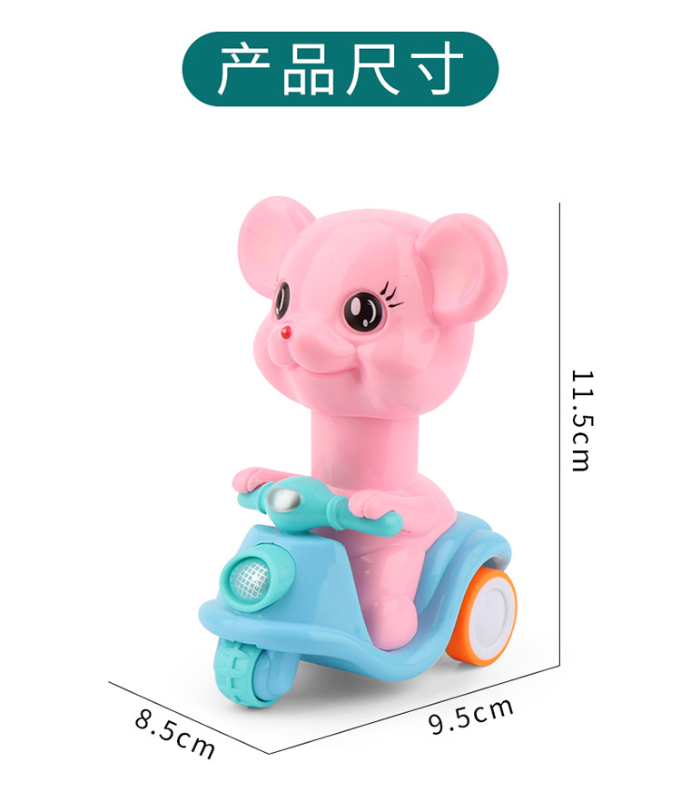 Internet Celebrity Children's Inertia Engineering Car Toys Cartoon Train Beating Doll Inertial Engineering car