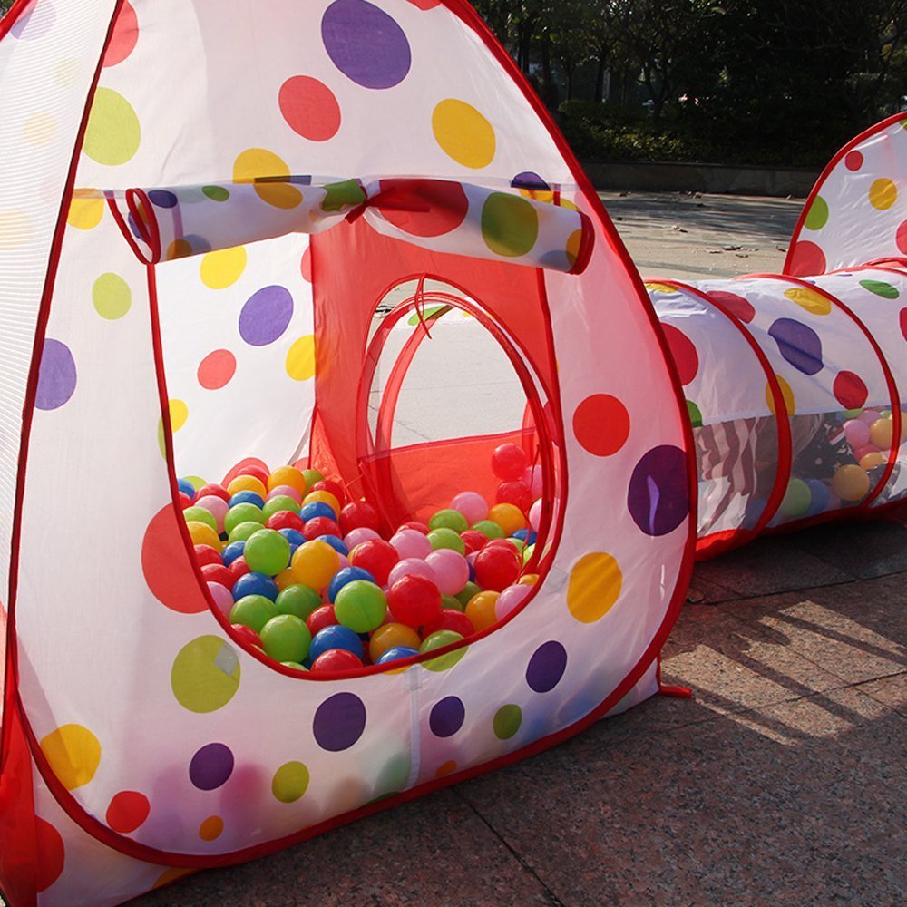 Cow Children's Tent Three-Piece Set 3 Shooting Ball Pool Crawl Tunnel Tent House Game House 03 Years Old Baby Toys Cow Children's Tent Three-Piece Set 3 Shooting Ball Pool Crawl Tunnel Tent House Game House 03 Years Old Baby Toys