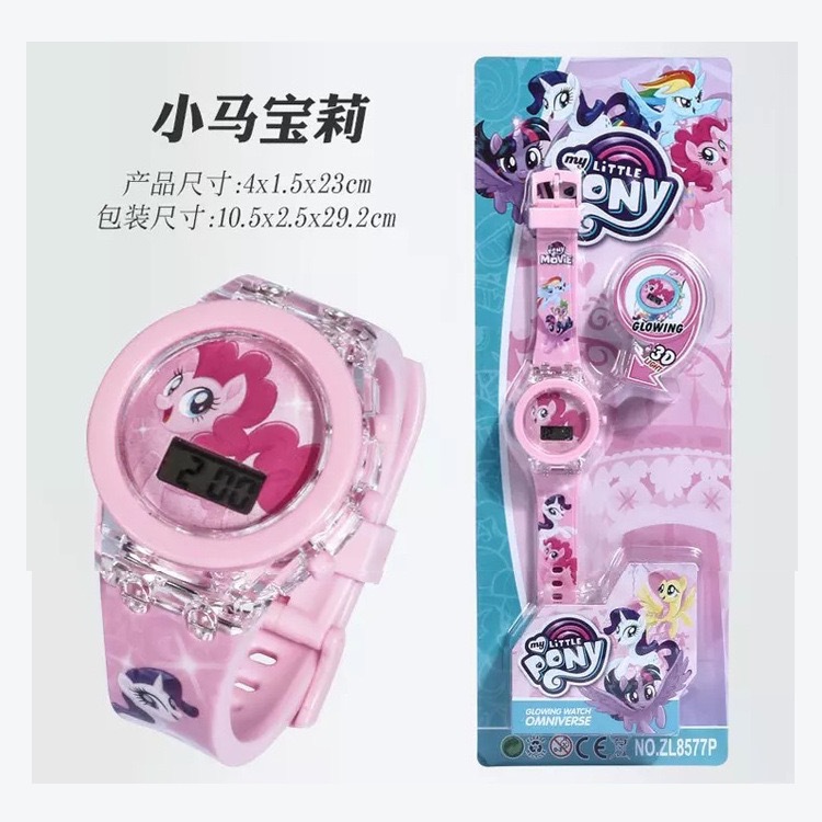 Foreign Trade Hot Selling Children's Cartoon Watch Girl Boy Cute with Light Baby Toys Watch Exquisite Electronic Watch Foreign Trade Hot Selling Children's Cartoon Watch Girl Boy Cute with Light Baby Toys Watch Exquisite Electronic Watch