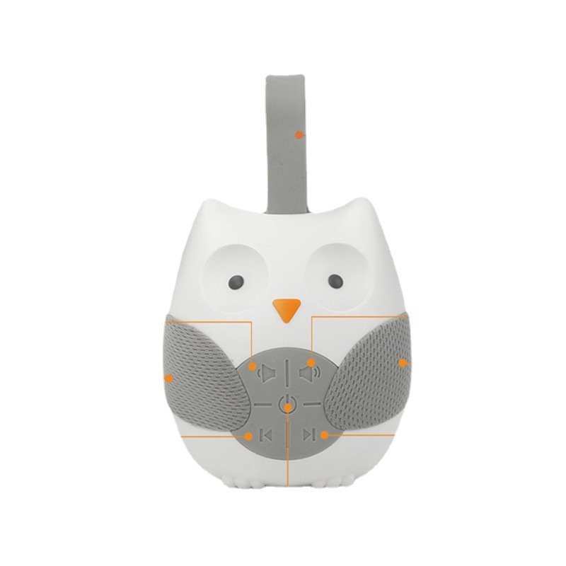 Cross-Border Stroller Pendant Owl Soothing Music Box Baby Toys 0-1 Years Old Music Machine