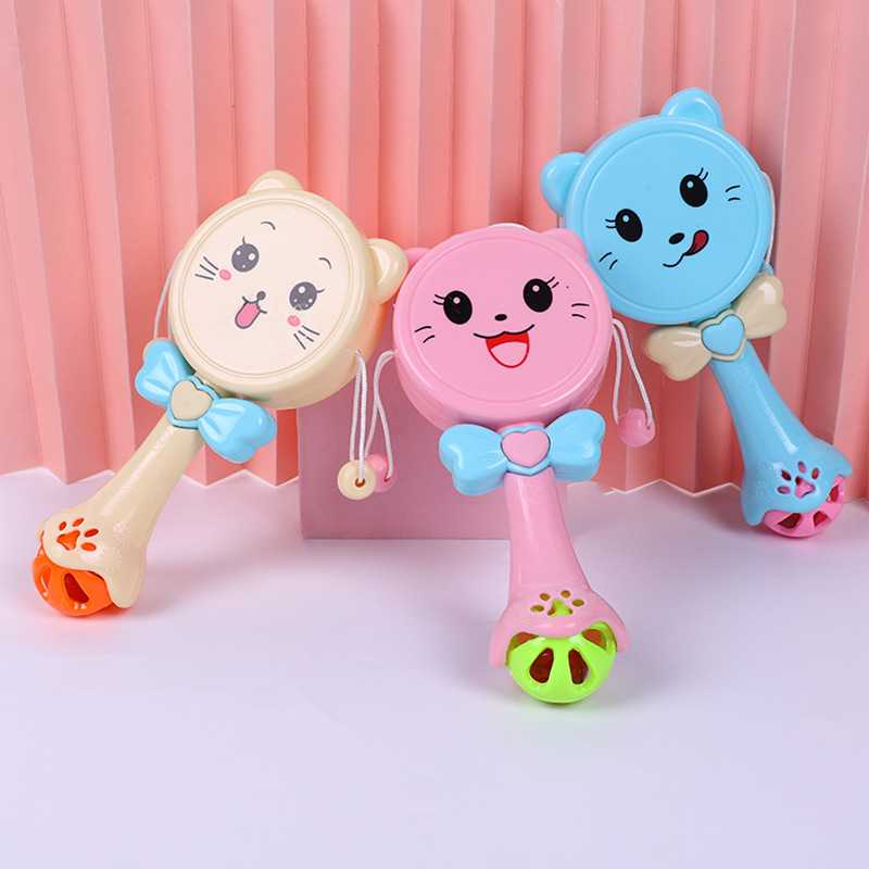 Biteable-3 Years Old Baby Teether Animal Creative Rattle Drum Baby Toys Rattle in Stock Wholesale Direct Selling Biteable-3 Years Old Baby Teether Animal Creative Rattle Drum Baby Toys Rattle in Stock Wholesale Direct Selling
