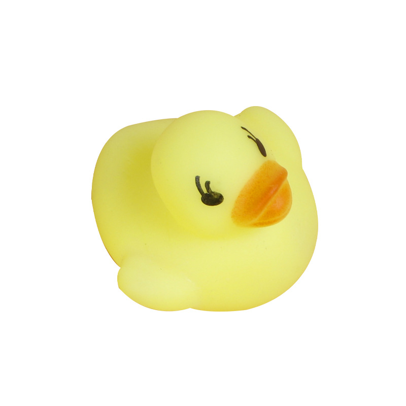 Water Playing Small Yellow Duck Mini Bath Toys Baby Toys Little Duck Vinyl Yiwu Children&#039;s Toys Wholesale