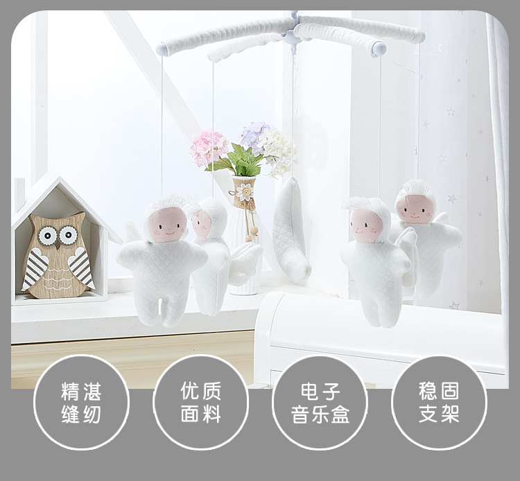 One Piece Dropshipping Baby Sleeping Toys Newborn Fabric Rotating Electric with Bracket Baby toys One Piece Dropshipping Baby Sleeping Toys Newborn Fabric Rotating Electric with Bracket Baby toys