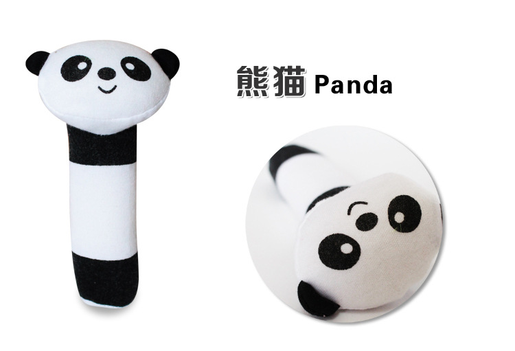 Bb good baby toys plush hand bell Bb good animal Bb stick hand bell fleece bell cartoon baby hand