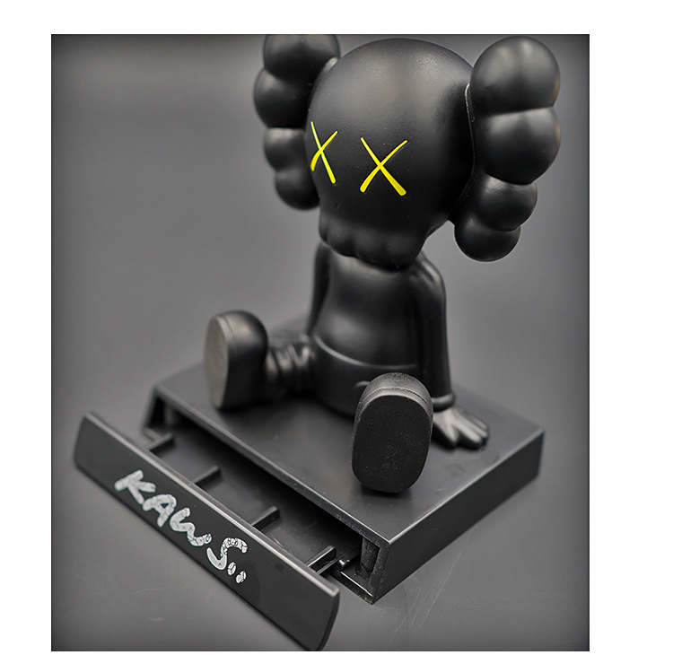 XX Eye Bobble Head Doll Car Decoration Mobile Phone Bracket Ins Trendy Driving Interior Trim Cute Creative Interior Decorations