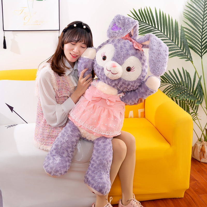 Xingdai Lu Doll TikTok Same Rabbit Plush Toy Large Sleeping Pillow Birthday Gift Stall Supply