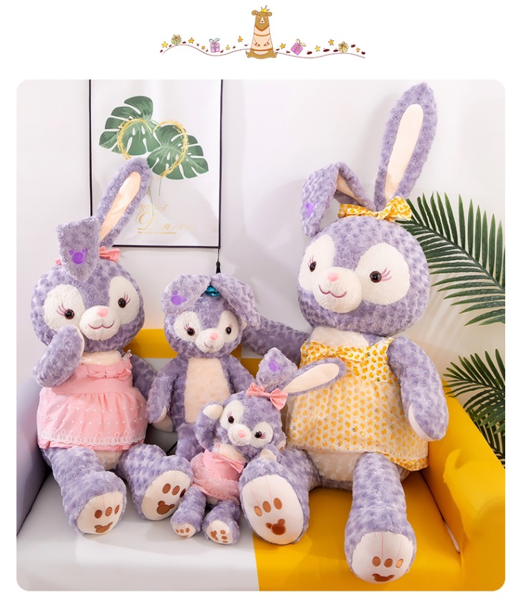 Xingdai Lu Doll TikTok Same Rabbit Plush Toy Large Sleeping Pillow Birthday Gift Stall Supply
