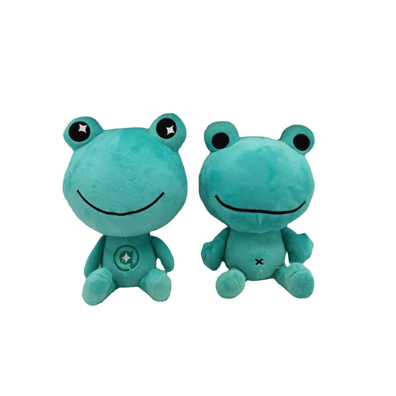 Enterprise Mascot Customization Plush Puppet And Doll Customized Plush Frog Animal Doll Holiday Gift Customization