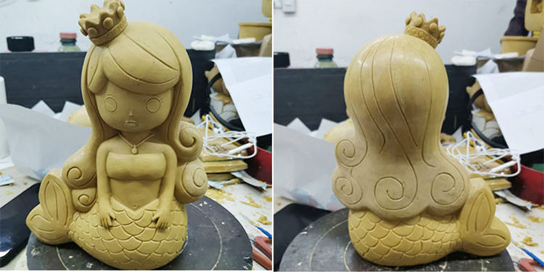 Drop-Resistant Plaster Doll White Body Wholesale Graffiti Doll Hand Painting DIY Educational Toys Pig Children's Toys
