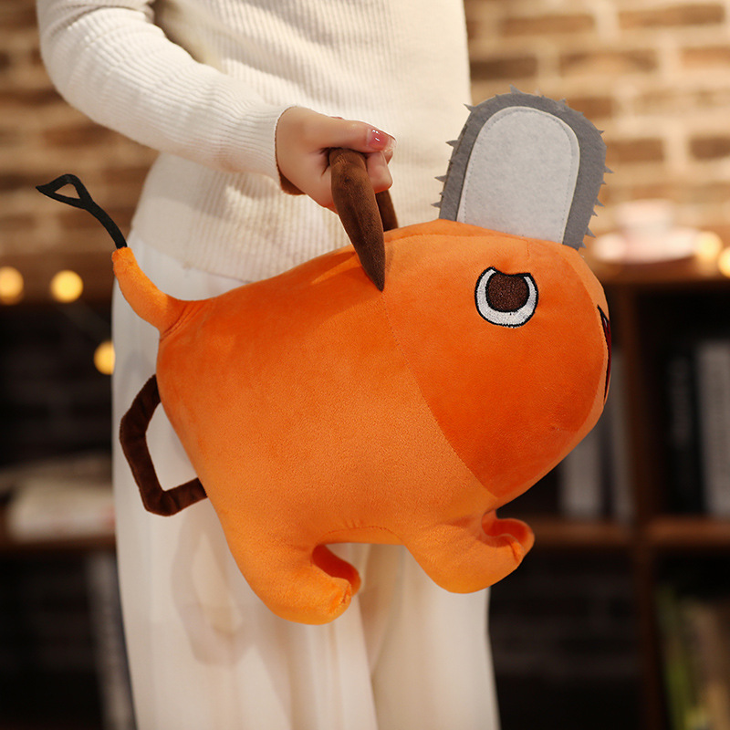 Poqita Chainsaw Devil Poqita Peripheral Plush Toy Doll Cute Cos Dog Pendant Large Doll