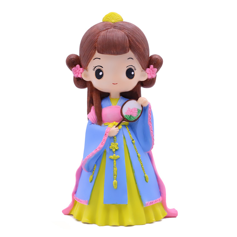 New Children Colorful Painting Toy Vinyl Coloring Toys Drop-Resistant Non-Plaster Doll Coin Bank Student Handmade Gift