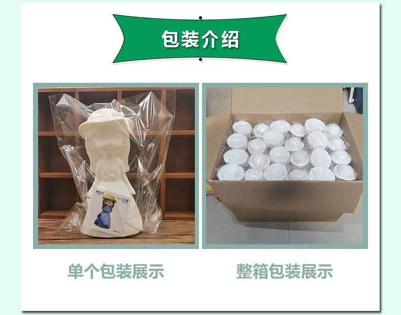 New Children Colorful Painting Toy Vinyl Coloring Toys Drop-Resistant Non-Plaster Doll Coin Bank Student Handmade Gift