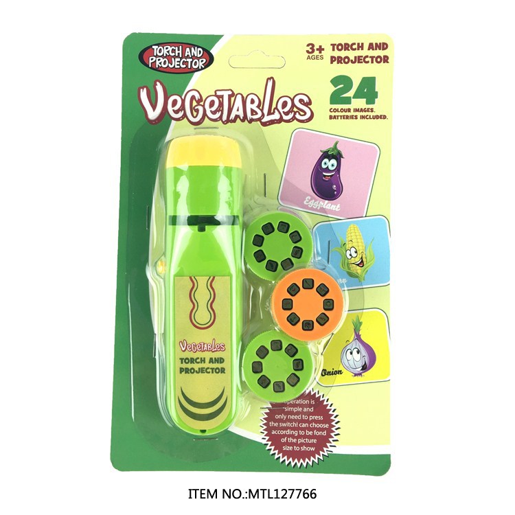 Projection Toys Foreign Trade Educational Projection Flashlight Luminous Toys New Exotic Children Gift Toys One Piece Dropshipping