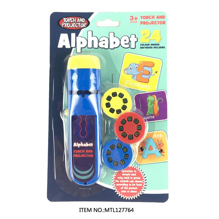 Projection Toys Foreign Trade Educational Projection Flashlight Luminous Toys New Exotic Children Gift Toys One Piece Dropshipping